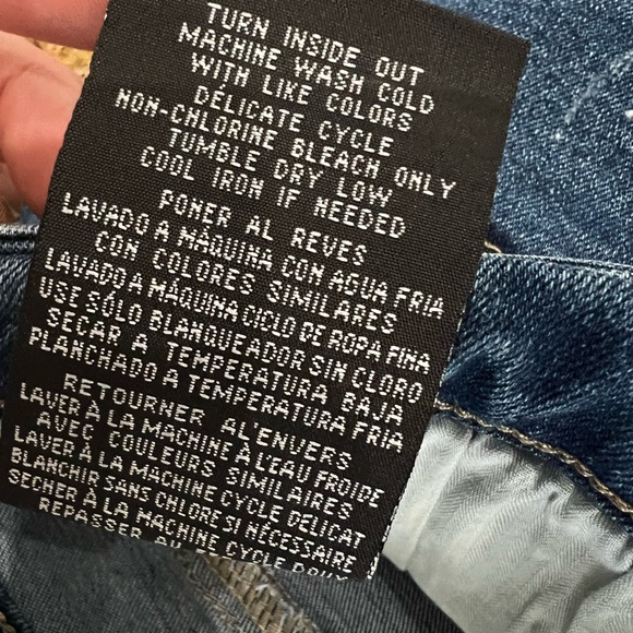 Rutherford men’s slim fit Jean shorts - Picture 3 of 5